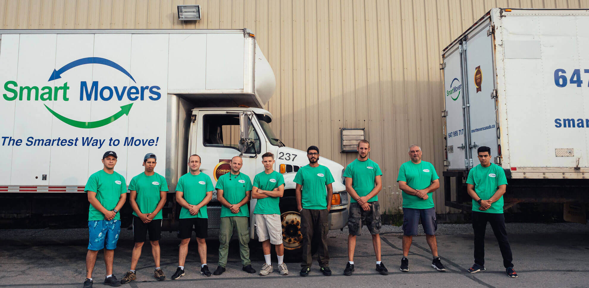 Residential movers in Burlington carefully loading furniture from family home